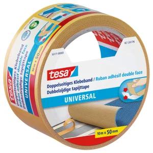 Tapijttape tesa® universal 10mx50mm dubbelzijdig w