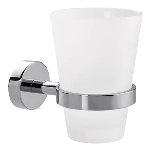 Bekerhouder tesa® Smooz hoogglans verchroomd metaa