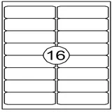 Etiket Quantore 99.1x33.9mm 1600 stuks