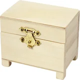 Schatkist Creativ Company 6x9x6cm hout