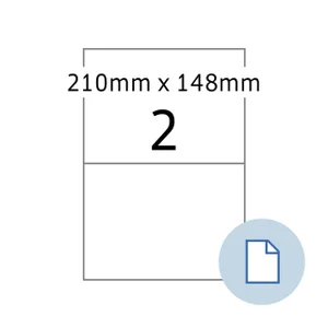 Etiket HERMA 8402 A4 EXPR 500 210x148mm wit 1000 s