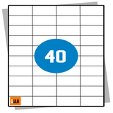 DULA Etiketten A4 40 stickers per vel 52,5x29,7mm 100 vel