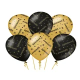Classy party balloons Gefeliciteerd