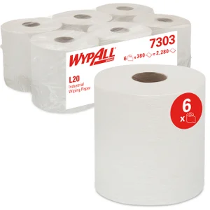 Poetspapier WypAll L20 GeneralClean 2-laags 380 ve