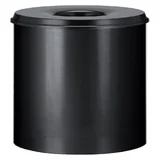 Papierbak met vlamdover Vepabins 50 liter 335mm zwart