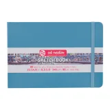 Schetsboek Talens Art Creation 80 witte vellen 140gr 210x150mm blauw
