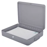 Documentenkist Pavo 370x280x90mm donkergrijs