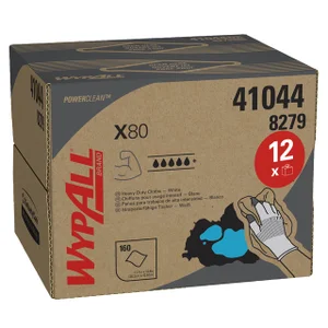 Poetsdoek WypAll X80 PowerClean 426x281mm 160vel d