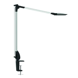 Bureaulamp MAUL Optimus LED dimbaar tafelklem zilv