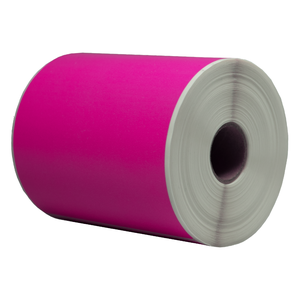DULA - Zebra verzendetiket roze 102x150mm - 800264-605 - Z-Select 2000D - kern 25mm - 280 per rol