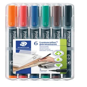 Viltstift Staedtler Lumocolor 313 permanent S set