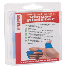 Vingerpleister Allglue zelfklevend op een rol 25mm