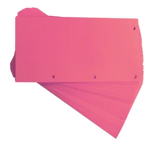 Scheidingsstrook Oxford duo 240x105mm roze 60 stuk