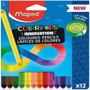 Kleurpotlood Maped Color'Peps Infinity set à 12 kl