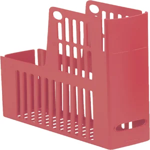 Tijdschriftcassette Collecta A4 rood