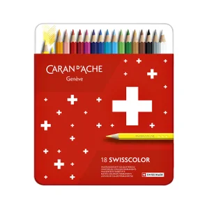 Kleurpotloden Caran d'Ache Swisscolor 18 stuks ass