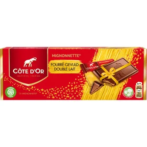Chocolade Cote d'Or mignonnette Double Lait 21x10