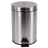 Pedaalemmer BRASQ 20 liter rvs