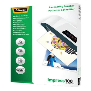 Lamineerhoes Fellowes A3 2x100micron glans 100 stu