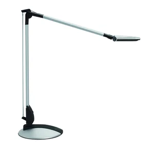 Bureaulamp MAUL Optimus LED dimbaar voet zilver