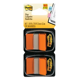 Indextabs 3M Post-it 680 25.4x43.2mm duopack oranj