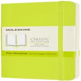 Notitieboek Moleskine pocket 90x140mm blanco soft cover lemon green