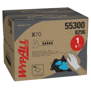 Poetsdoek WypAll X70 PowerClean 426x282mm 200vel d