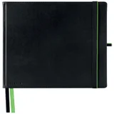 Notitieboek Leitz Complete A4 lijn 160 pagina's 100gr zwart