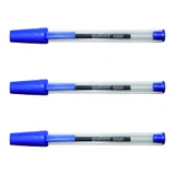Balpen Quantore Stick blauw medium