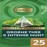 Thee Lipton Exclusive groene thee munt 25x2gr