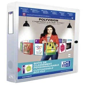 Verzamelbox Oxford Polyvision 40mm 0.7mm PP transp