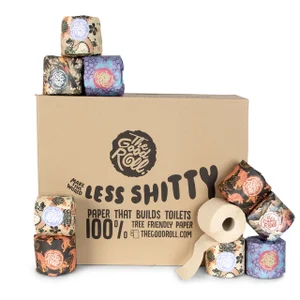 Toiletpapier The Good Roll The Panda Edition bambo