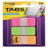 Indextabs Post-it 686PGO 25x38mm strong assorti 66 tabs