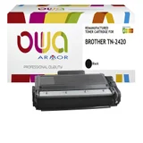 Toner OWA alternatief tbv Brother TN-2420BK zwart