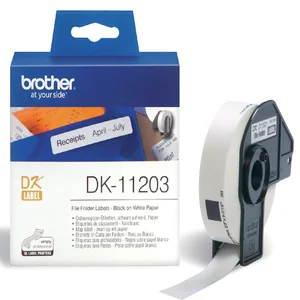 Etiket Brother DK-11203 naamkaart ordner 17x87mm 1