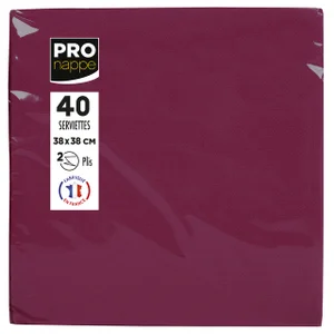 Servet Pronappe 1/4 vouw 2-laags 380x380mm 40 vel