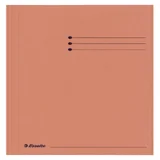 Dossiermap Esselte folio 3 kleppen manilla 275gr oranje