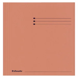 Dossiermap Esselte folio 3 kleppen manilla 275gr o