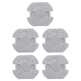 DULA stopcontactbeveiliging - set 5 stuks - wit
