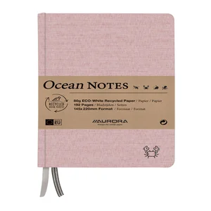 Notitieboek Aurora Ocean A5 192blz lijn 80gr linne
