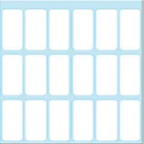 Etiket HERMA 3650 12x34mm wit 126 stuks