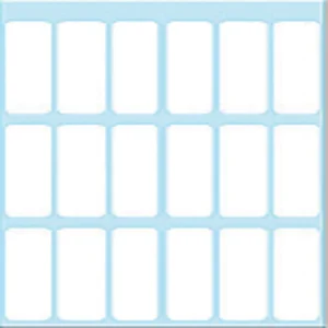 Etiket HERMA 3650 12x34mm wit 126 stuks