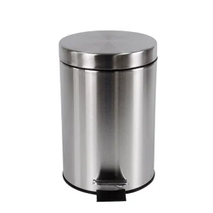 Pedaalemmer BRASQ 12 liter rvs