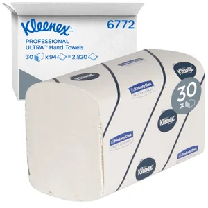Handdoek Kleenex Ultra i-vouw 2-laags 215x415mm 30