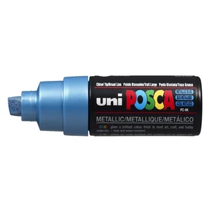 Paintmarker Uni POSCA PC8K breed schuin metallic b