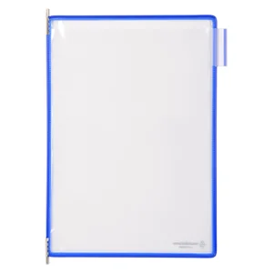 Zichtpaneel Tarifold A4 verticaal blauw 10 stuks