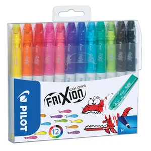 Viltstift PILOT friXion Colors medium assorti etui