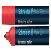 Permanent marker Schneider Maxx 230 rond 1-3mm roo