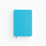 Notitieboek de KEMPEN Limitless 110x160mm blanco 160 pag 90gr felblauw