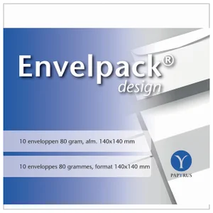 Envelop Papyrus Envelpack Design vierkant 140x140m